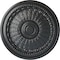 Ekena Millwork Brunswick Ceiling Medallion (Fits Canopies up to 4 1/2"), Hand-Painted Pewter, 27"OD x 2 1/2"P CM27BRPES - alternate 1